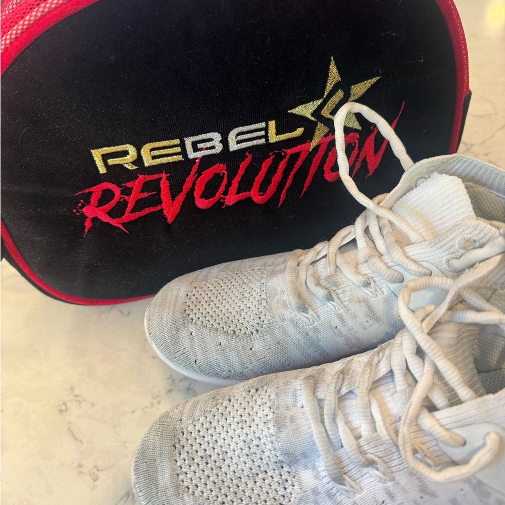 Rebel Revolution Cheer Shoes with bag
